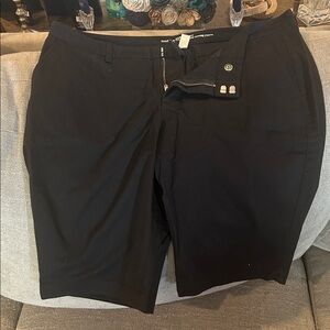 GAP Black Slim City Khakis